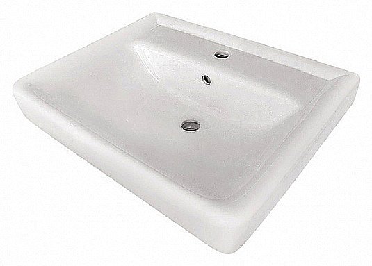 Тумба с раковиной Акватон Америна 60 М белая глянцевая для ванной в интернет-магазине Sanbest