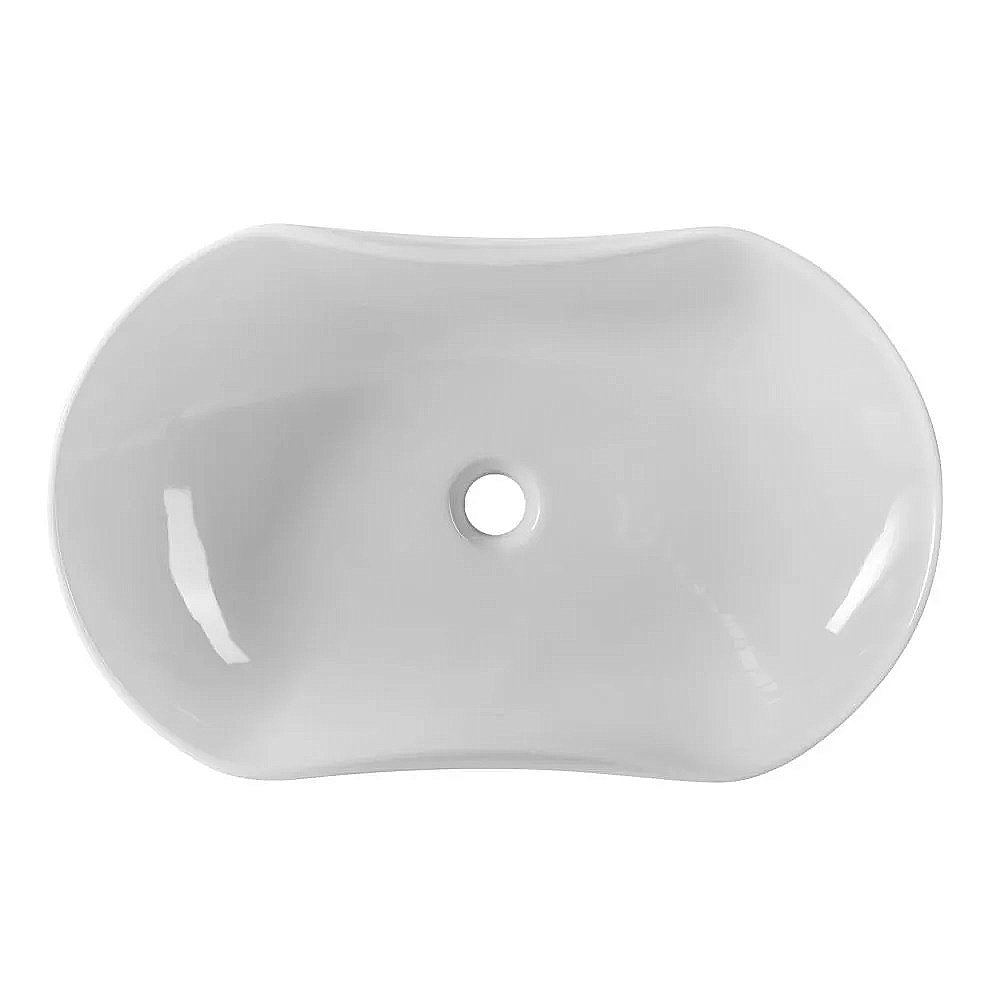 Раковина накладная Belbagno 66 BB1334 белая купить в интернет-магазине Sanbest