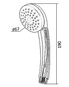 Душевая гарнитура Orange LMP01cr хром купить в интернет-магазине сантехники Sanbest