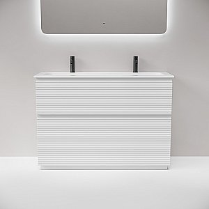 Тумба с раковиной Sancos FOLK Floor FL120FW/CN7016 120 Bianco для ванной в интернет-магазине Sanbest