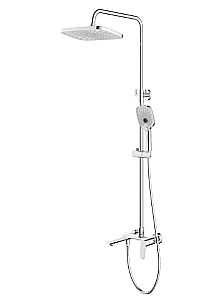 Душевая система Azario Alanti AZ-K2332-1 хром купить в интернет-магазине сантехники Sanbest