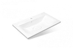 Тумба с раковиной Эстет Bali Classic 75 любой цвет тумбы и раковины с блестками под заказ для ванной в интернет-магазине Sanbest