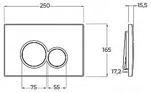 Инсталляция для унитаза BelBagno BB097 купить в интернет-магазине сантехники Sanbest