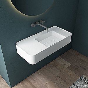 Раковина подвесная Vincea 80 VWB-6S480MW белая матовая купить в интернет-магазине Sanbest