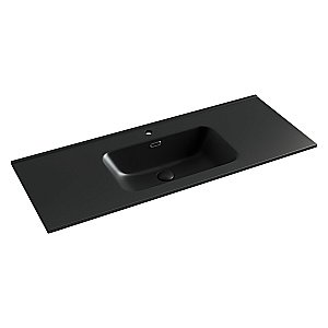 Тумба с раковиной Sancos FOLK FL120CP/CN7006MB 120 капучино для ванной в интернет-магазине Sanbest