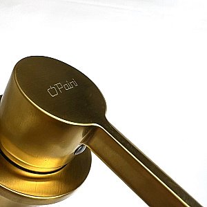 Смеситель для раковины PAINI Brera 74PJ208 золото матовое купить в интернет-магазине сантехники Sanbest