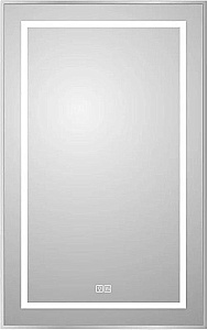 Зеркало BelBagno Kraft SPC-KRAFT-500-800-LED-TCH-WARM сатин в ванную от интернет-магазине сантехники Sanbest