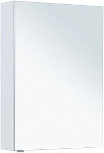 Зеркальный шкаф Aquanet Алвита New 60 Белый матовый купить в интернет-магазине сантехники Sanbest