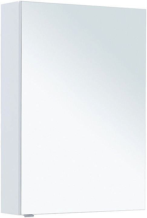 Зеркальный шкаф Aquanet Алвита New 60 Белый матовый купить в интернет-магазине сантехники Sanbest