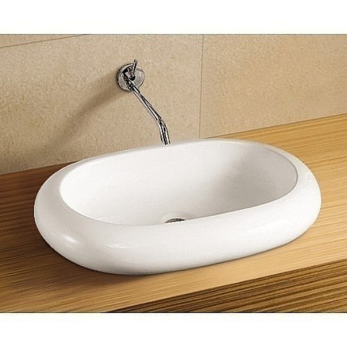 Накладная раковина WeltWasser WW ELBACH 3075 63,5 белая купить в интернет-магазине Sanbest