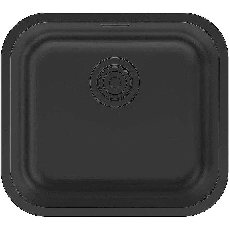Кухонная мойка Paulmark Vello 48 VE48-MBN черная матовая купить в интернет-магазине сантехники Sanbest