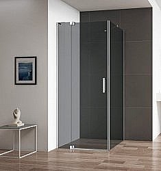 Душевой уголок Cezares Slider 70х80 SLIDER-AH-1-80-70/80-GRIGIO-Cr стекло серое тонированное/профиль хром купить в интернет-магазине Sanbest