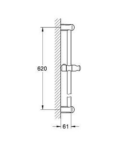 Душевая штанга GROHE New Tempesta 27523 000 купить в интернет-магазине сантехники Sanbest