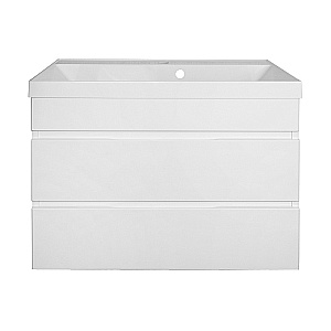 Тумба с раковиной Azario Эстима 80/2 CS00094584 белая для ванной в интернет-магазине Sanbest