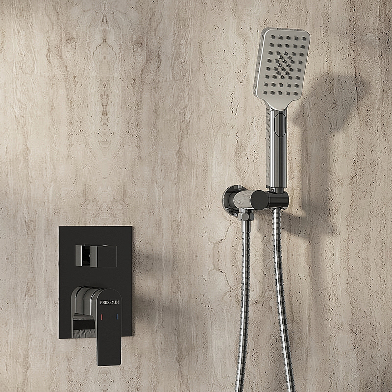 Душевая система Grossman Classic 501.K35.04.100 хром купить в интернет-магазине сантехники Sanbest
