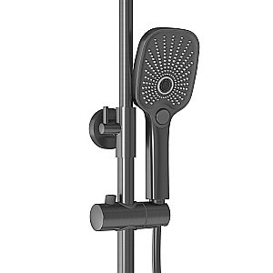 Душевая система Grossman Advans 500.K35.09.420 графит сатиновый купить в интернет-магазине сантехники Sanbest