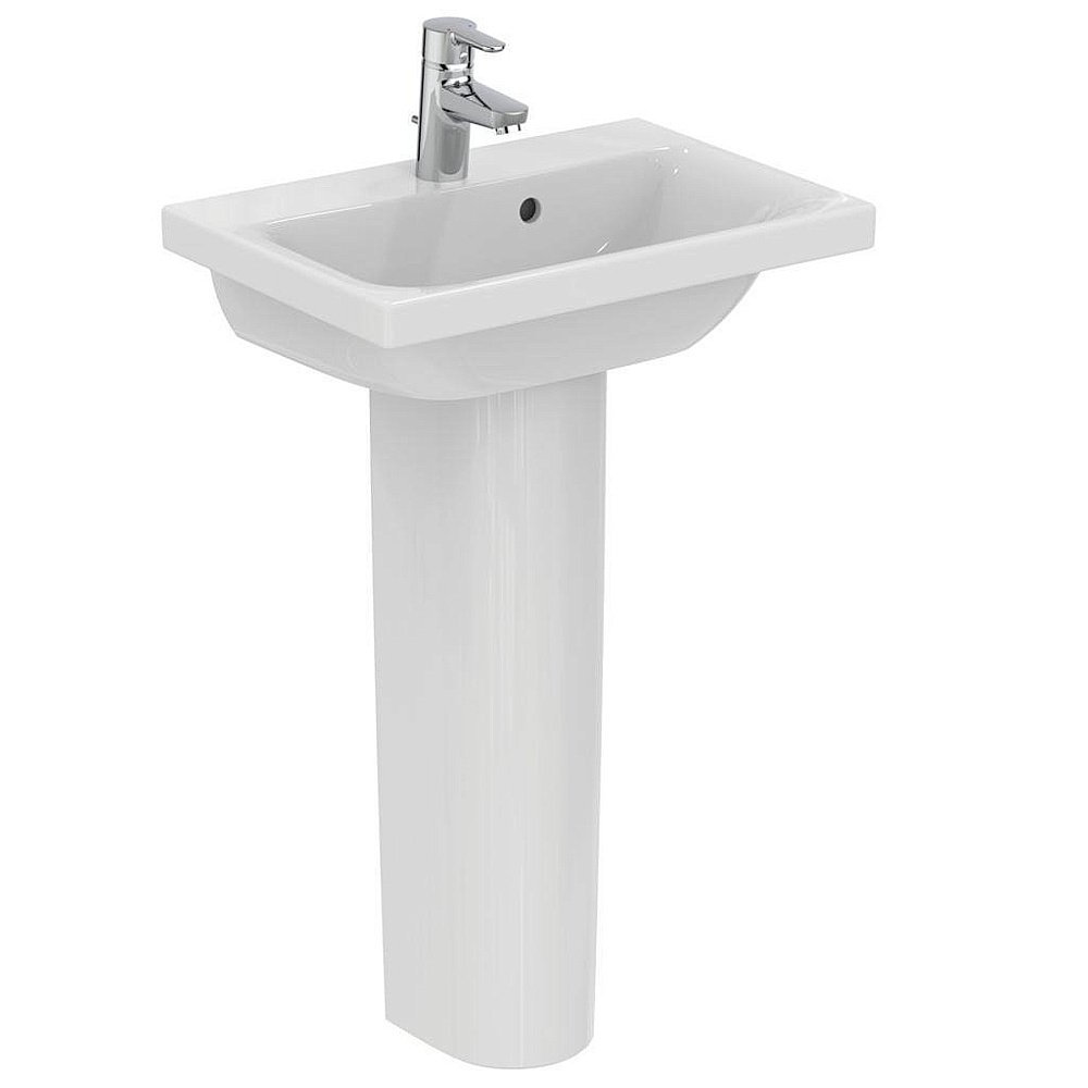 Раковина на пьедестале Ideal Standard Connect Space 55 E136401 белая купить в интернет-магазине Sanbest
