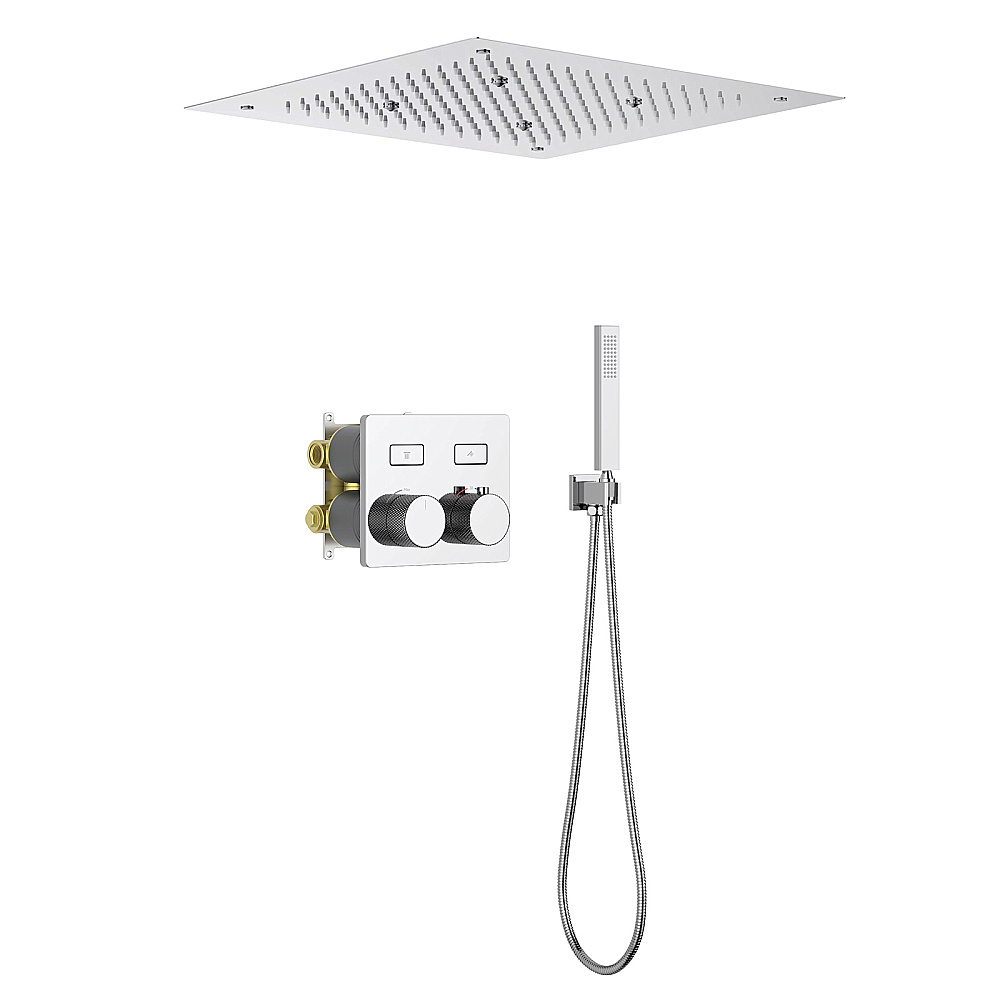 Душевая система встроенная с термостатом Timo Petruma SX-5209/00SM хром купить в интернет-магазине сантехники Sanbest