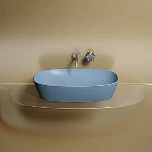 Раковина Ceramica Nova Element 60 CN6049ML голубая матовая купить в интернет-магазине Sanbest