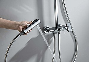 Душевая система Aquatek Поларис AQ3040CR хром купить в интернет-магазине сантехники Sanbest