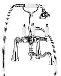 Смеситель для ванны Cezares FIRST-PBV2-01-Bi хром купить в интернет-магазине сантехники Sanbest