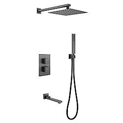 Душевая система Abber Daheim AF8250NG никель купить в интернет-магазине сантехники Sanbest