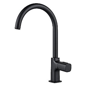 Смеситель для кухни Creavit Alfa AL8500S черный матовый купить в интернет-магазине сантехники Sanbest