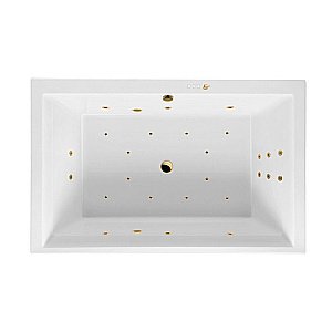 Ванна акриловая EXCELLENT Crown Lux ULTRA WAEX.CRO19.ULTRA.GL 190x120 белая с гидромассажем купить в интернет-магазине Sanbest