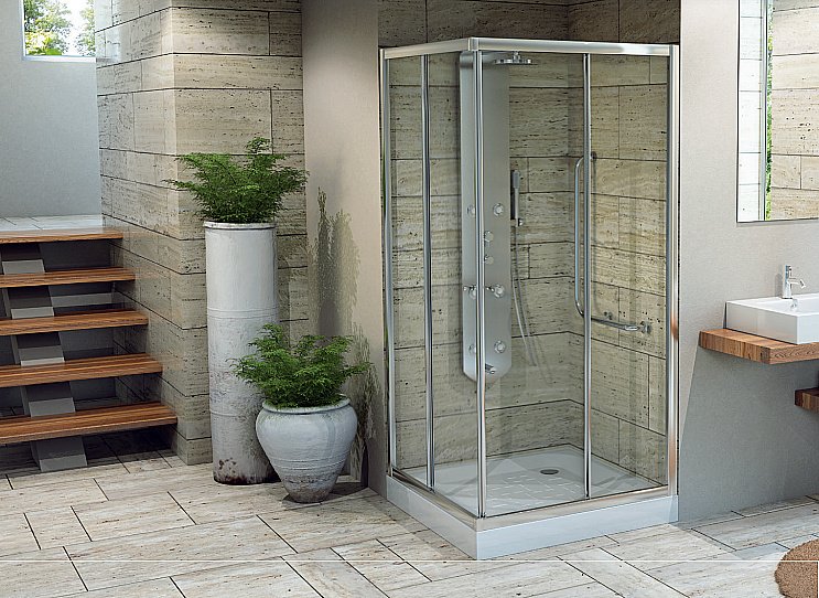 Душевой поддон BLB Universal 70х70 CF7 купить в интернет-магазине Sanbest