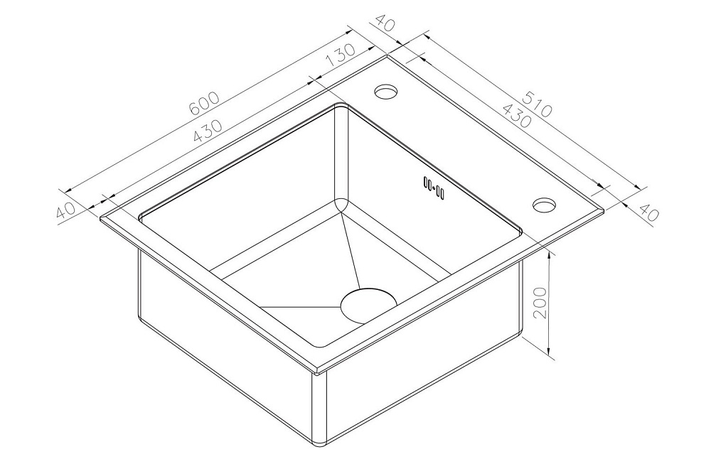 Мойка кухонная Zorg Inox Glass GL-6051 Белая купить в интернет-магазине сантехники Sanbest