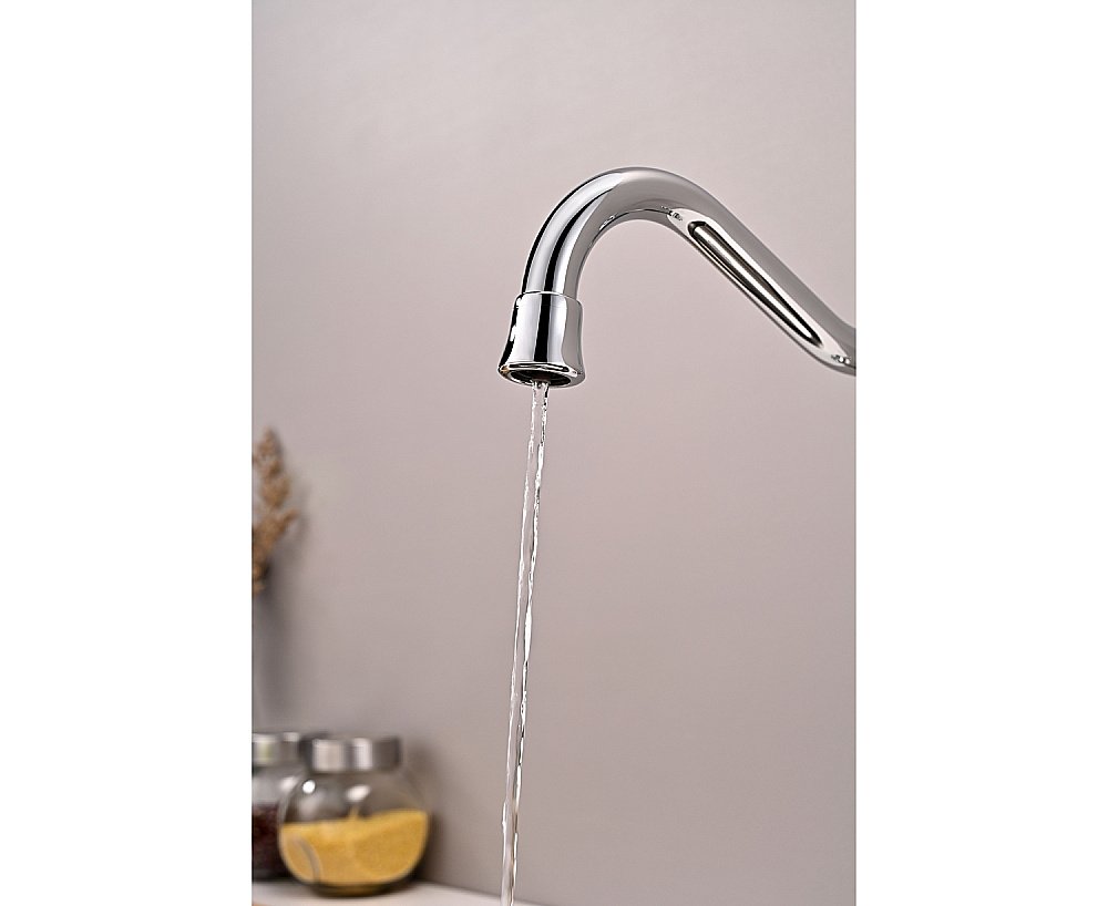 Смеситель для кухни Paulmark Retro Re213226-CR хром купить в интернет-магазине сантехники Sanbest