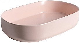 Раковина Allen Brau Fantasy Oval 55 4.11022.SM розовая матовая купить в интернет-магазине Sanbest