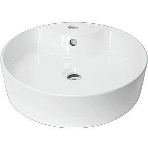 Раковина Sanita Luxe Best Shelf 43 WB.CT/Best/43-C.Shelf/WHT белая купить в интернет-магазине Sanbest