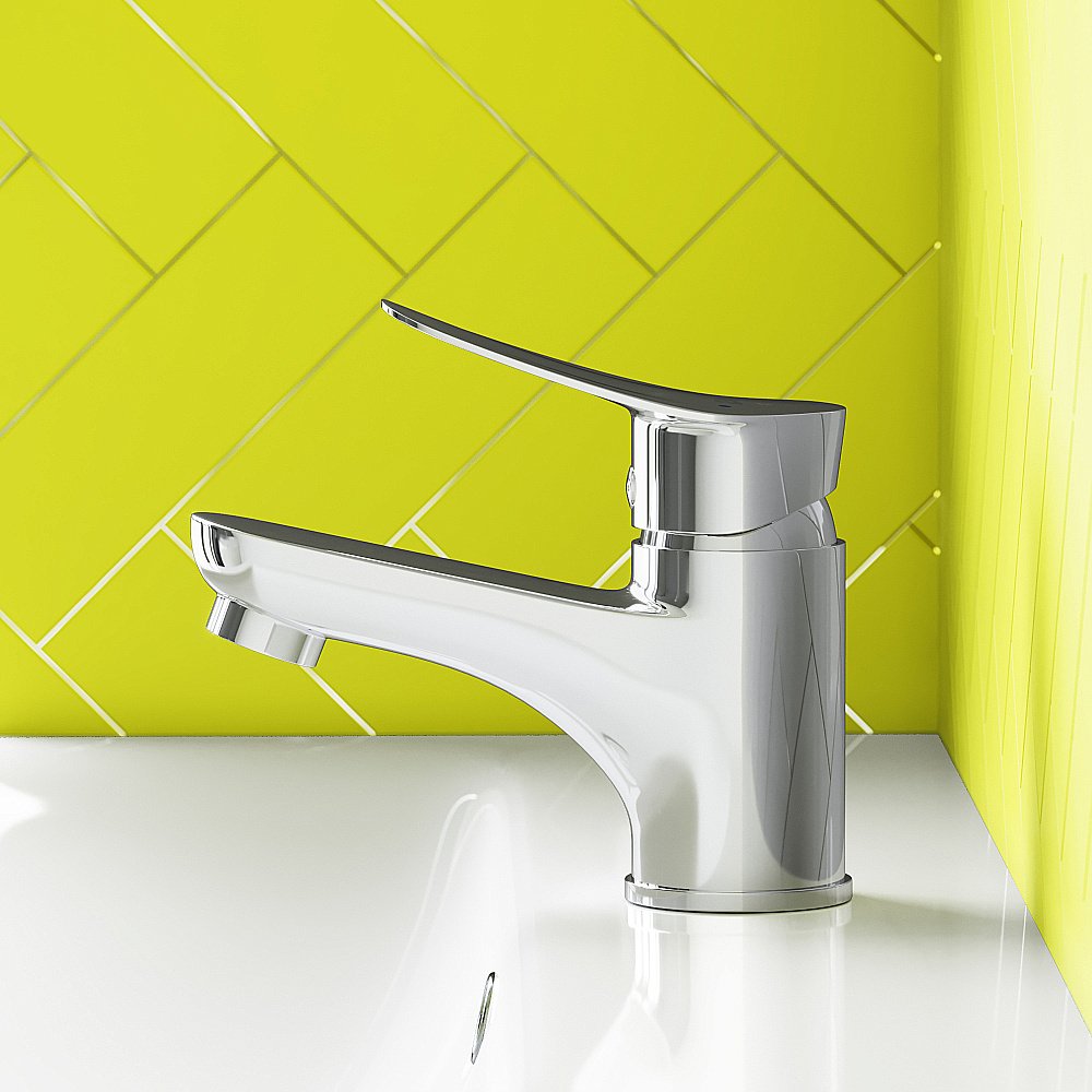 Смеситель для раковины Dorff Norma D1002100 хром купить в интернет-магазине сантехники Sanbest