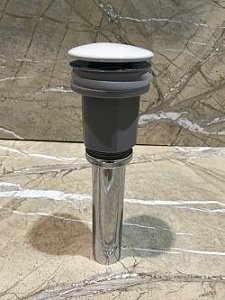 Донный клапан с переливом Ceramalux RD020 купить в интернет-магазине сантехники Sanbest