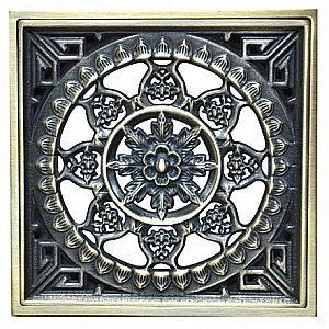 Душевой трап с решеткой Magliezza 956-BR бронза купить в интернет-магазине Sanbest