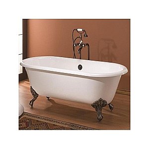 Ванна чугунная Magliezza Patricia 183х80 белая/ножки бронза купить в интернет-магазине Sanbest