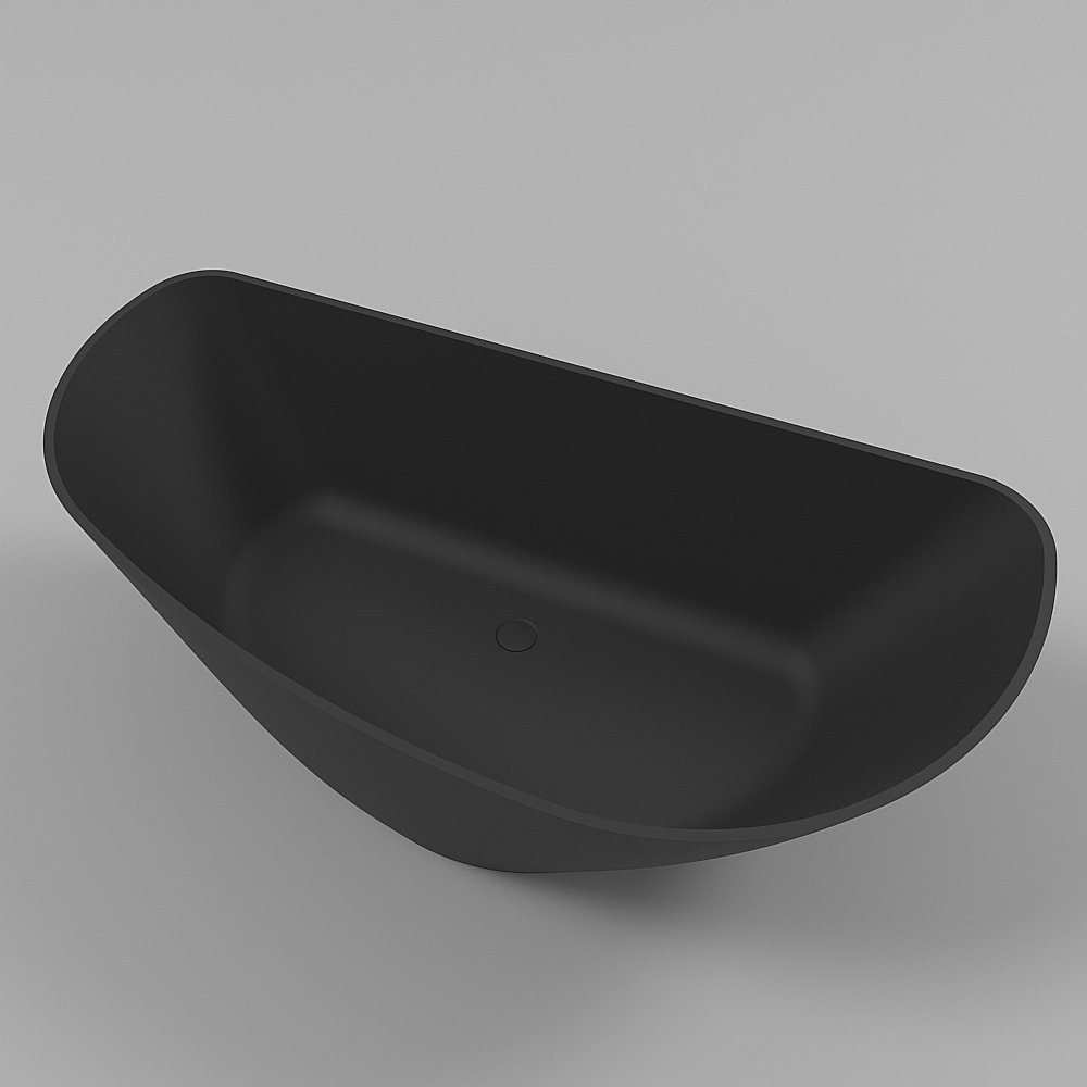 Ванна WhiteCross Topaz 170x80 черный матовый купить в интернет-магазине Sanbest