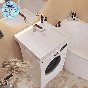 Раковина Marmo Bagno Дельта MB-DL60-60 купить в интернет-магазине Sanbest