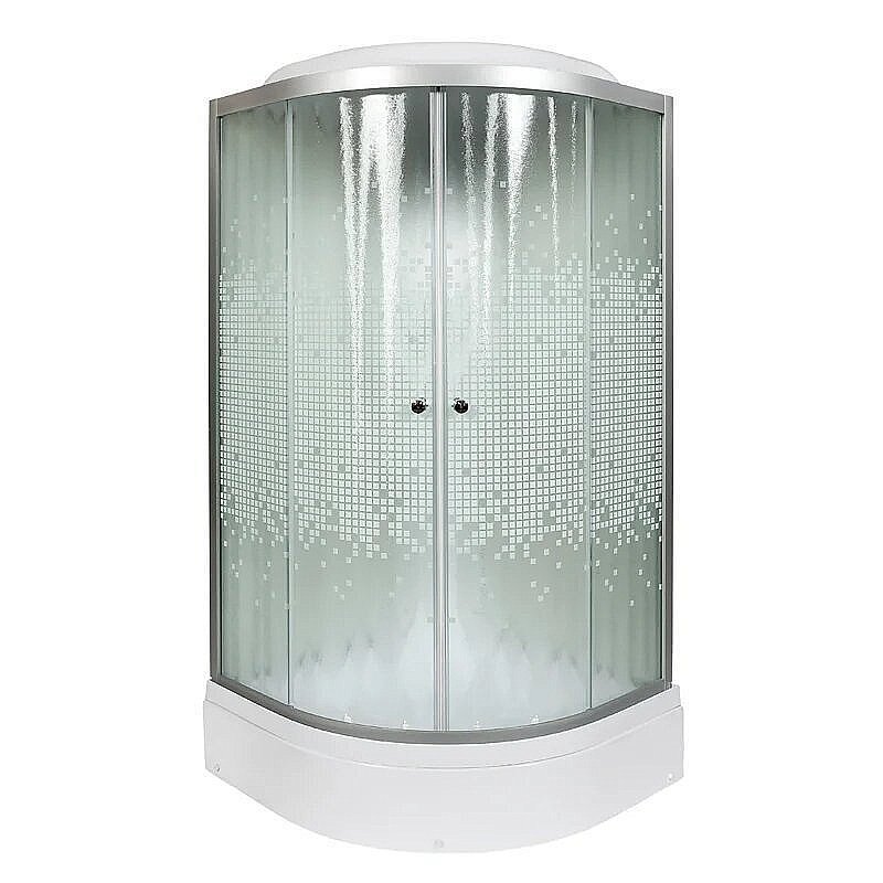 Душевая кабина DTO L 790 90х90 с электрикой купить в интернет-магазине Sanbest