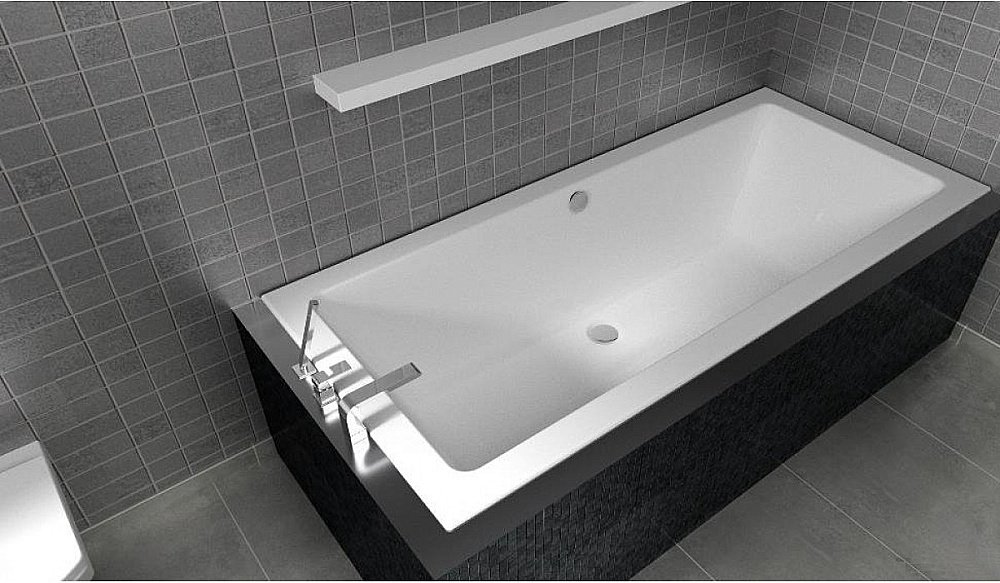 Акриловая ванна Riho Lugo 180x80 B133001005 белая купить в интернет-магазине Sanbest