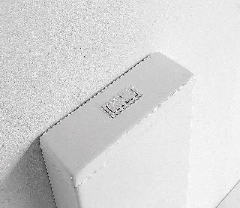 Унитаз напольный Ceramalux TR2170 белый, с крышкой микролифт, слив торнадо купить в интернет-магазине Sanbest