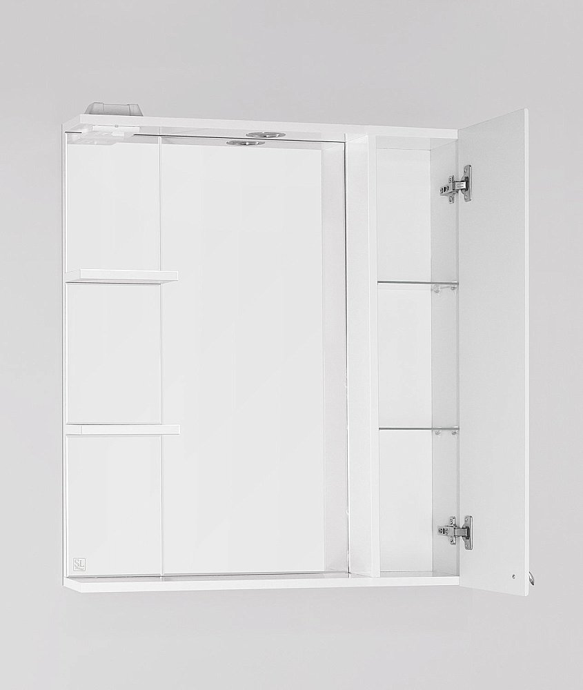 Зеркало со шкафом Style Line Канна 75/С в ванную от интернет-магазине сантехники Sanbest