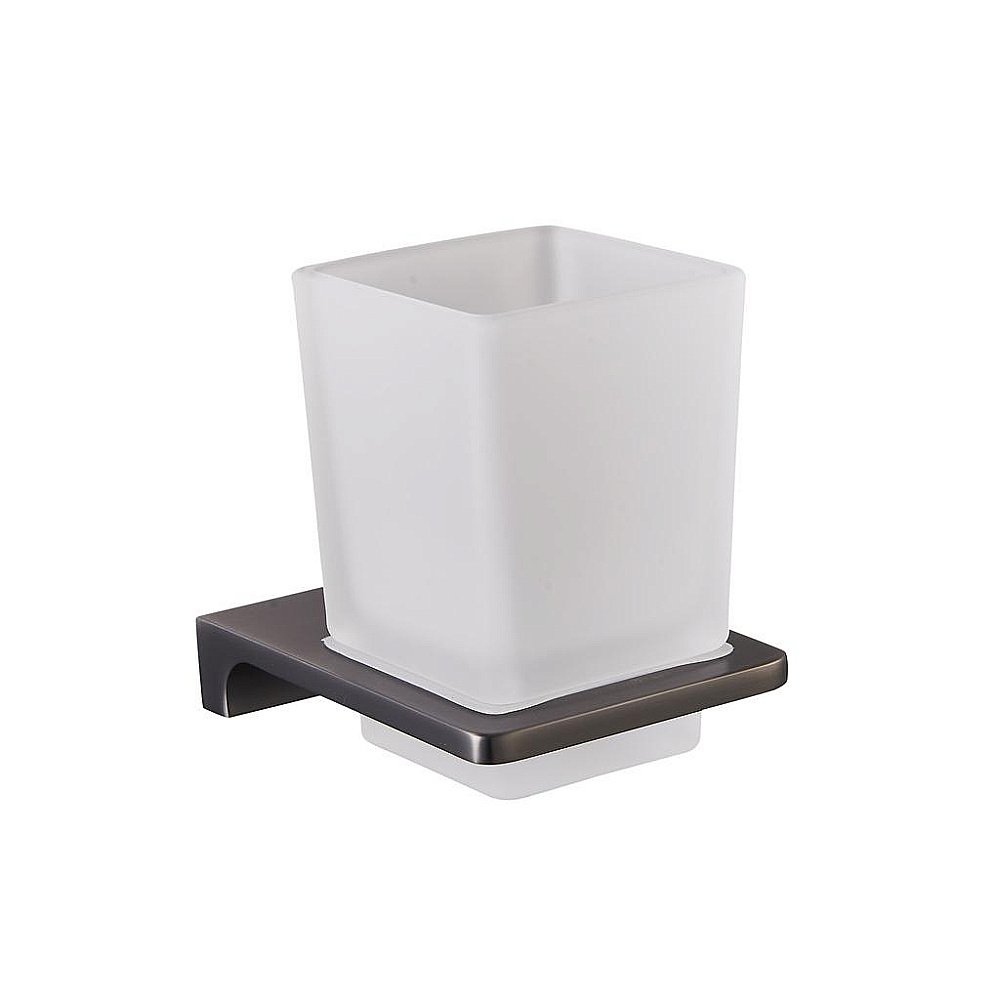 Стакан для зубных щеток Rav-Slezak Nil NLA0201MG серый матовый купить в интернет-магазине сантехники Sanbest