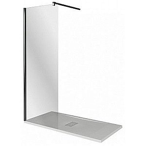 Душевая перегородка Good Door WALK IN SP-90-C-В черный матовый купить в интернет-магазине Sanbest