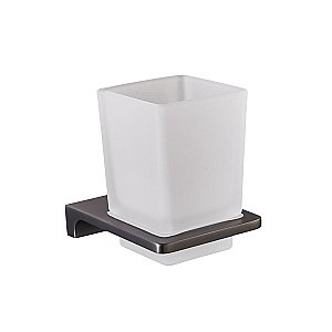 Стакан для зубных щеток Rav-Slezak Nil NLA0201MG серый матовый купить в интернет-магазине сантехники Sanbest