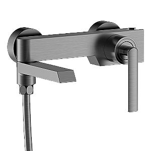 Смеситель для ванны Elghansa URBAN XQ 2313301-Gun оружейная сталь матовая купить в интернет-магазине сантехники Sanbest