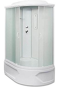 Душевая кабина Alex Baitler 120х80 MR3512TP стекло матовое/профиль белый матовый купить в интернет-магазине Sanbest