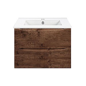 Тумба с раковиной Vincea Mia 700 R.Wood для ванной в интернет-магазине Sanbest