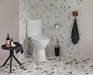 Унитаз Vitra Arkitekt 9754B003-7201 с бачком, с крышкой микролифт, белый купить в интернет-магазине Sanbest